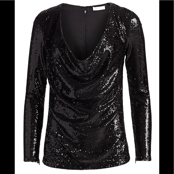 Ramy Brook Tops - Ramy Brook Black Sequined Top